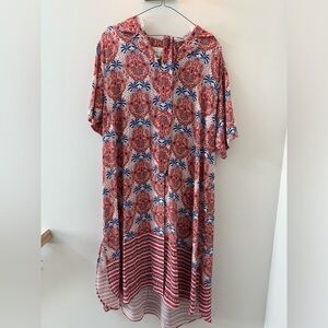 Cara Cara belted red dress